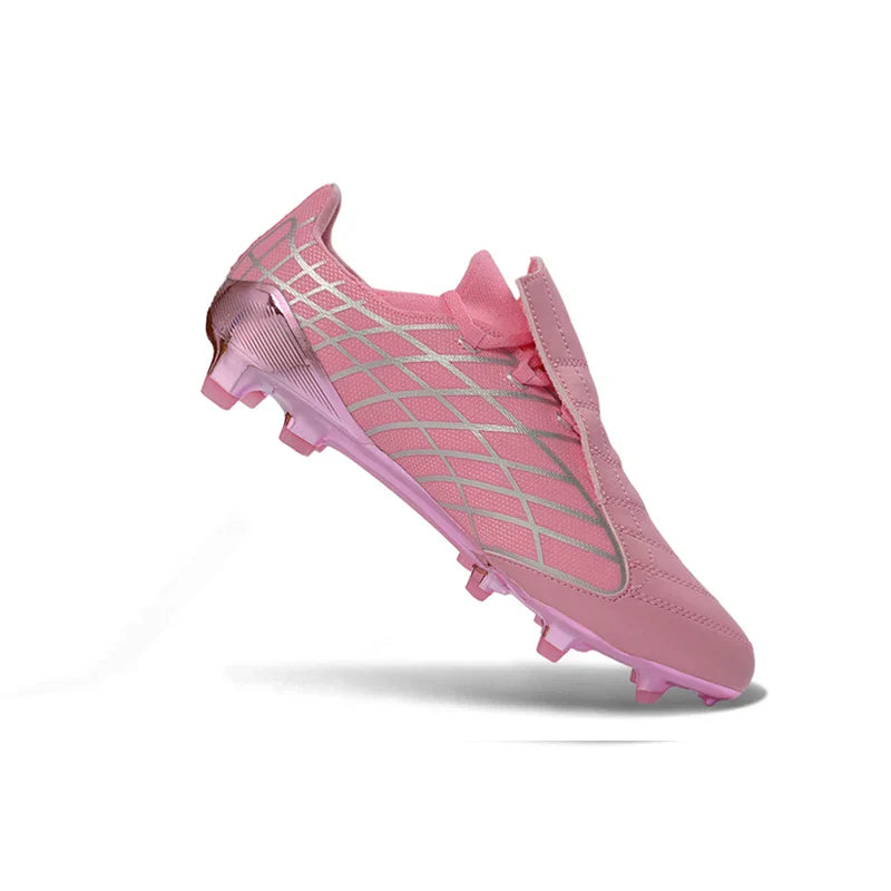 F50+ Professional Mens Soccer Shoes Training Non-Slip Turf Soccer Cleats Boys TF/FG Football Sneakers Man Chuteira Campo 39-45