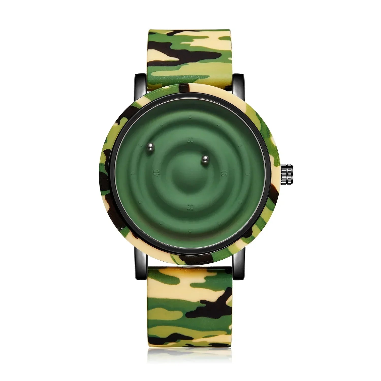 Personalized fashionable floating magnetic pointer free ball bearing creative simple waterproof quartz watch student women men