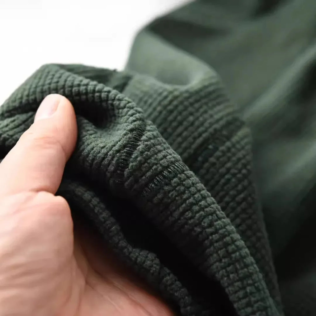 Outdoor Lightweight Fleece Sweatshirt Jacket Men's Zipper Closure Stand Collar Technical Fabric Comfortable Youth Fashion