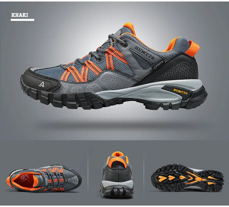 Breathable Hiking Men's Sports Shoes Luxury Designer Climbing Trekking Sneakers for Men Outdoor Work Man Boots 110609A