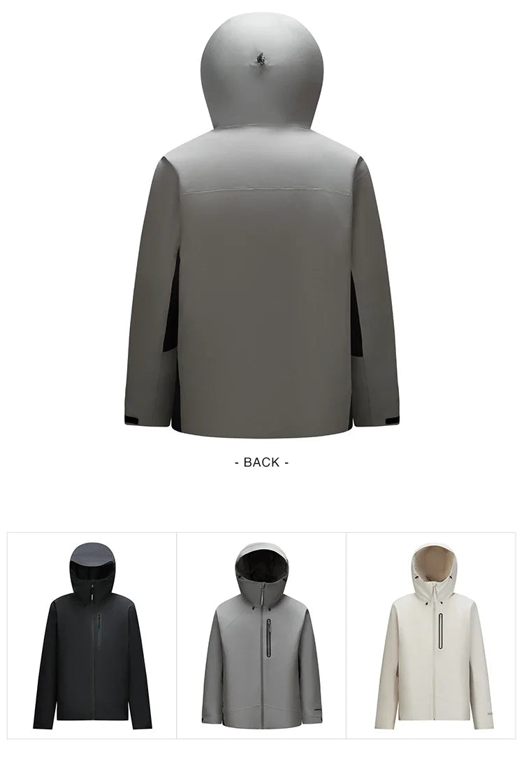 Down Jacket Men Rainproof and Windproof Parka 2026 Winter New Warm Casual Outerwear