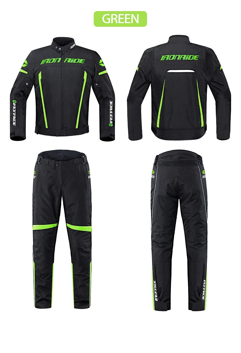 Motorcycle Jacket Waterproof Motorcross Jacket Pants Moto Jacket Windproof Riding Motorbike Clothes With Protective Gear M-3XL