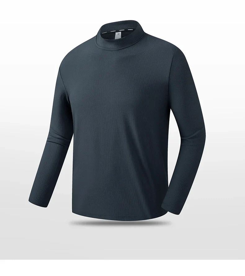 High Quality Outdoor Running Leisure Hiking Training Fitness Room Autumn Long Sleeve Sports Base Shirt Quick Drying T-Shirt