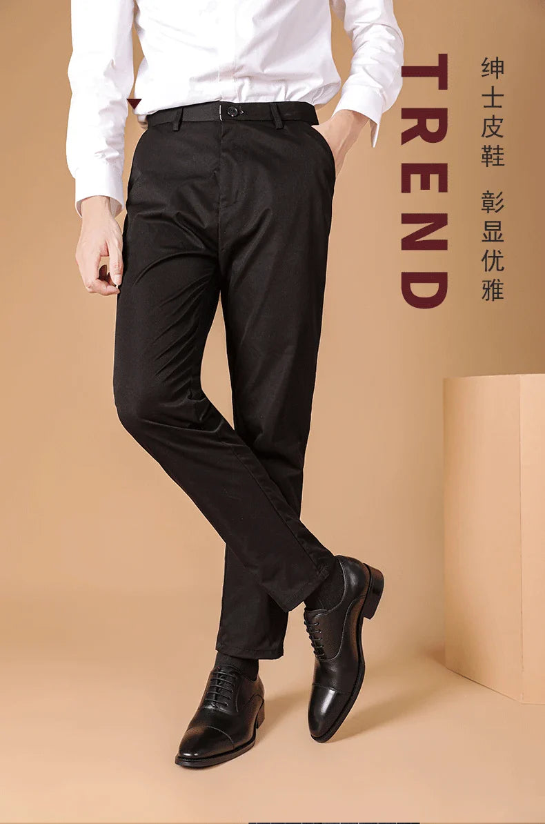 New Style Men's Shoes Formal Dress Shoes Male Oxfords Men Genuine Leather Office Shoes Elegant Wedding Party Lace-up Shoes