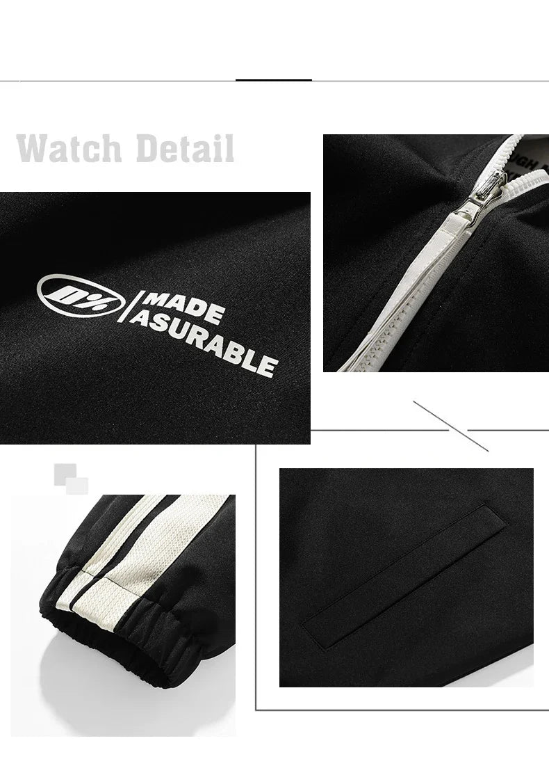 New Jacket Two-sided Long Sleeve Outdoor Men Coats Women Reversible Windproof Coats Splashproof Double-Sided Jackets Couple Top