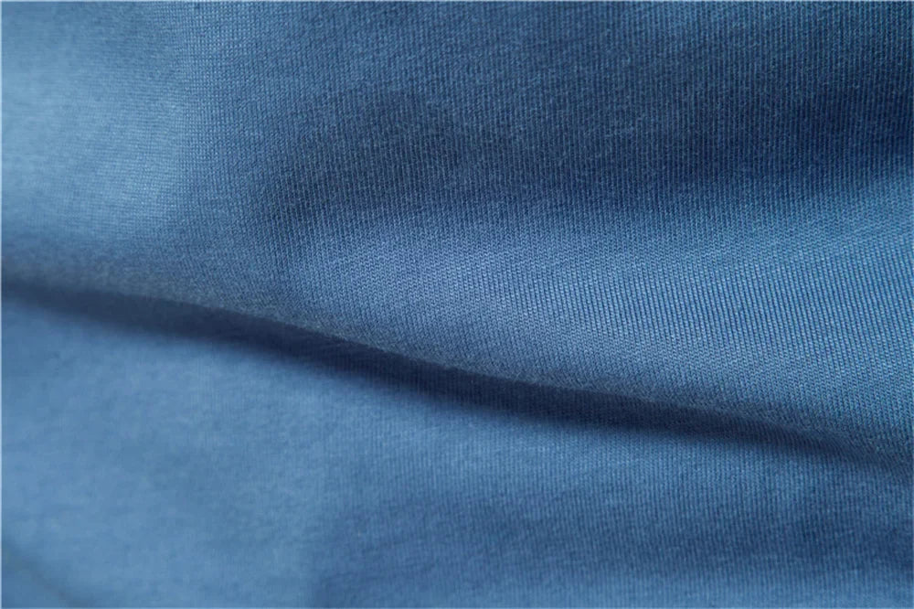 Solid Color Cotton T Shirt Men Casual O-neck Long Sleeved Mens Tshirts Spring Autumn High Quality Basic T-shirt Male