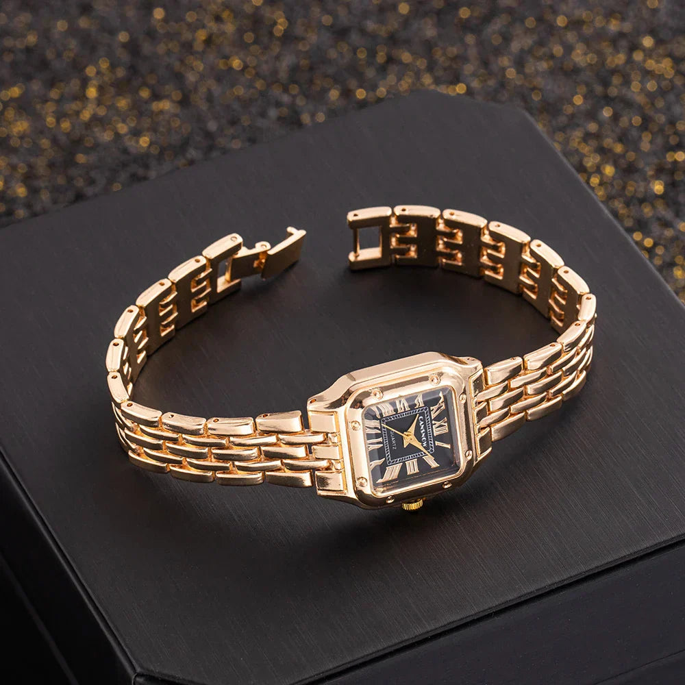 Simple Style Watch Women Top Brand Luxury Hollow Analog Quartz Wristwatches Fashion Elegant Ladies Watch Clock Gift reloj Mujer