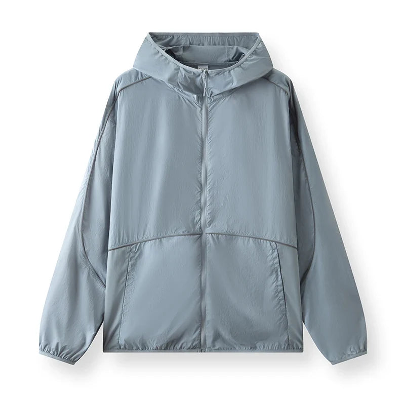 Sun Protection Jacket Men Outdoor Lightweight Cool Feeling Triple Protection 2025 New Summer Top