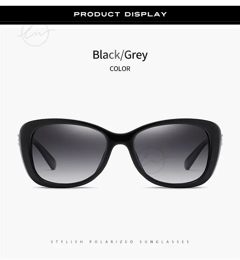 Young Style Women's Sunglasses Gradient Polarized Driving Glasses Luxury Design Ladies Elegant Lunette De Soleil Femme