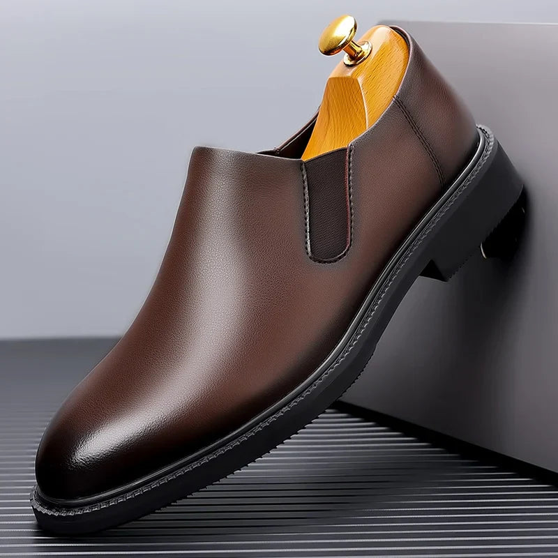 Italian Formal Shoes Mens Dress Shoes Business Leather Wedding Dress Man Oxford Shoes For Men Office Scarpe Uomo Eleganti