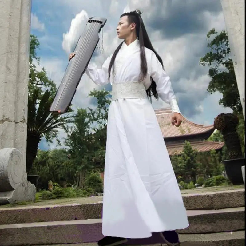 Traditional Chinese Ancient Tang Costume Stage Performance aduation Photoaphy Class orm Men's Women's Hanfu Xiake Boo...