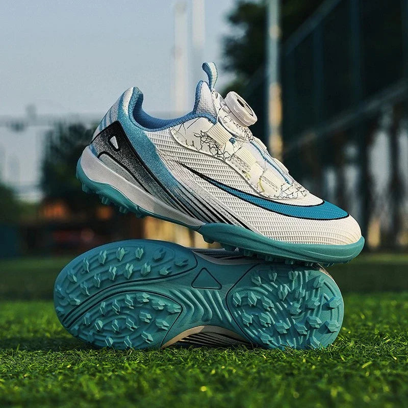 New Football Field Boots Boys Girls Indoor Society Football Shoes Futsal Non Slip Professional Fast Kids Soccer Cleats Sneaker