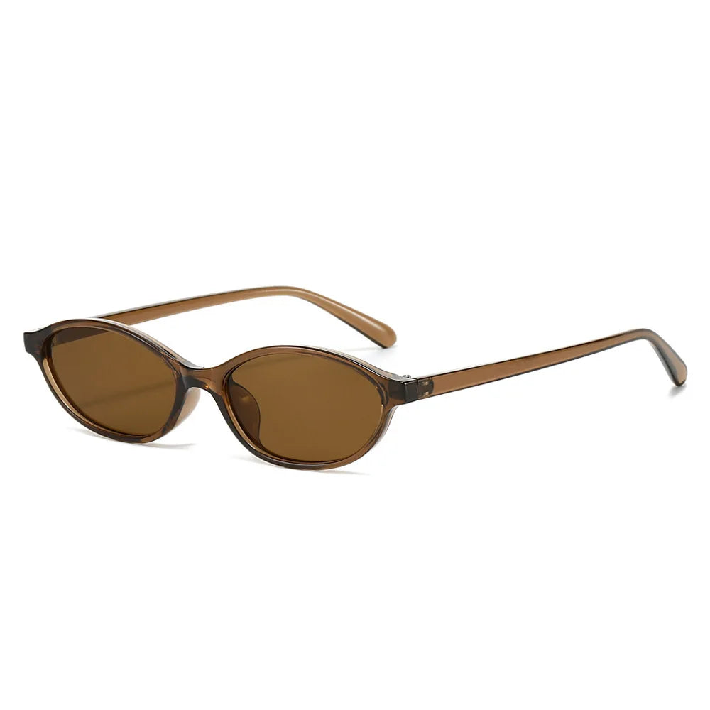 Small Cat Eyes Sunglasses For Women Men Fashion Brand Designer Retro Gradient Shades