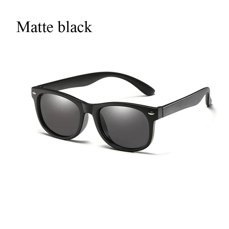 Kids Polarized Sunglasses TR90 Boys Girls Sun Glasses Silicone Safety Glasses Gift for Children Baby UV400 Eyewear