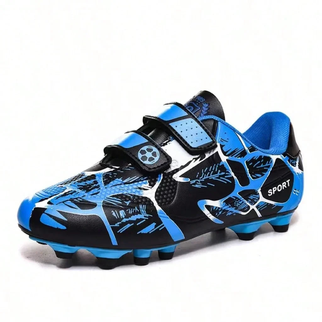 Boys' soccer shoes, low cut soccer shoes, grass anti slip training sports shoes, outdoor shoes