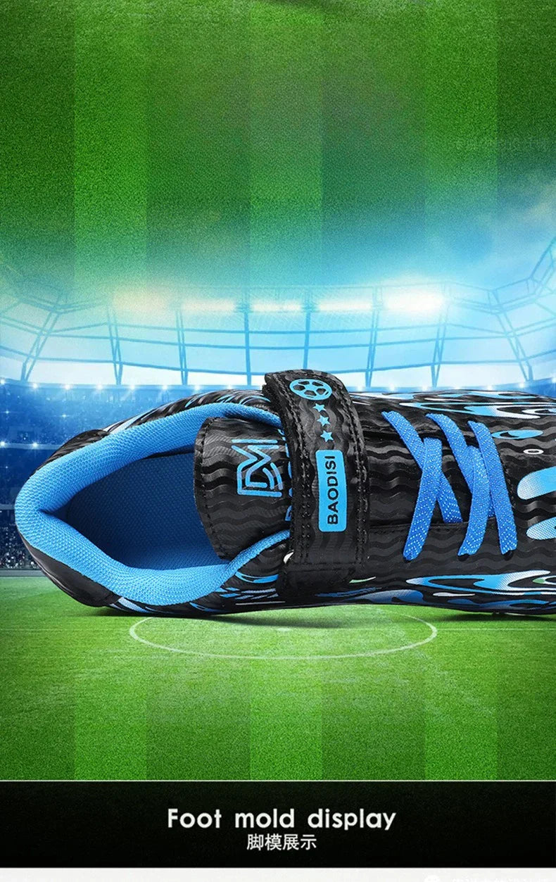 Kids Professional Soccer Shoes Indoor Men Football Field Boots Original Football Shoes TF/AG Society Cleats Grass Training Fast