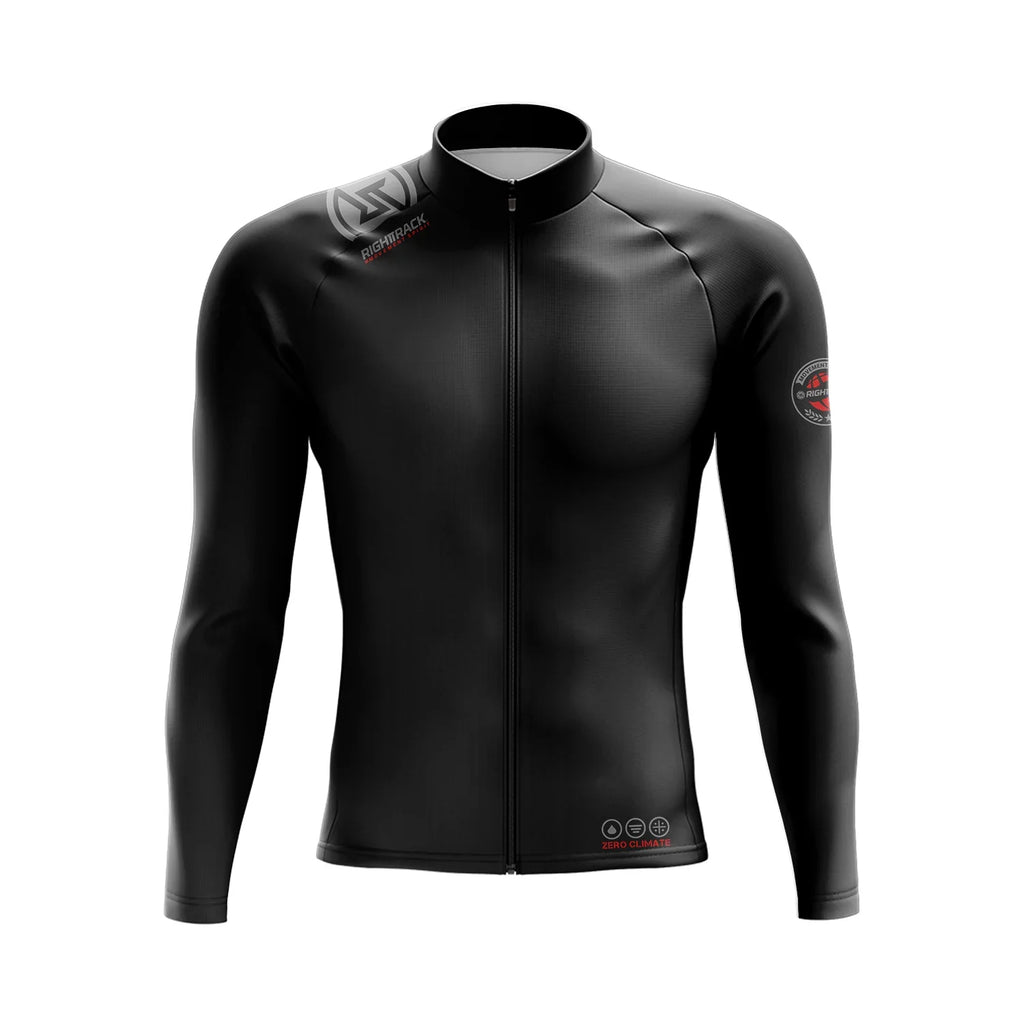 New Mans Winter Cycling Jersey Colorful Thermal Fleece Long Sleeve Jackets Road Bike RightTrack Sports Apparel