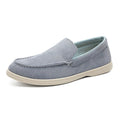 Men’s Suede Slip-On Loafers – Casual Lightweight Walking Shoes (Black, Brown, Navy)