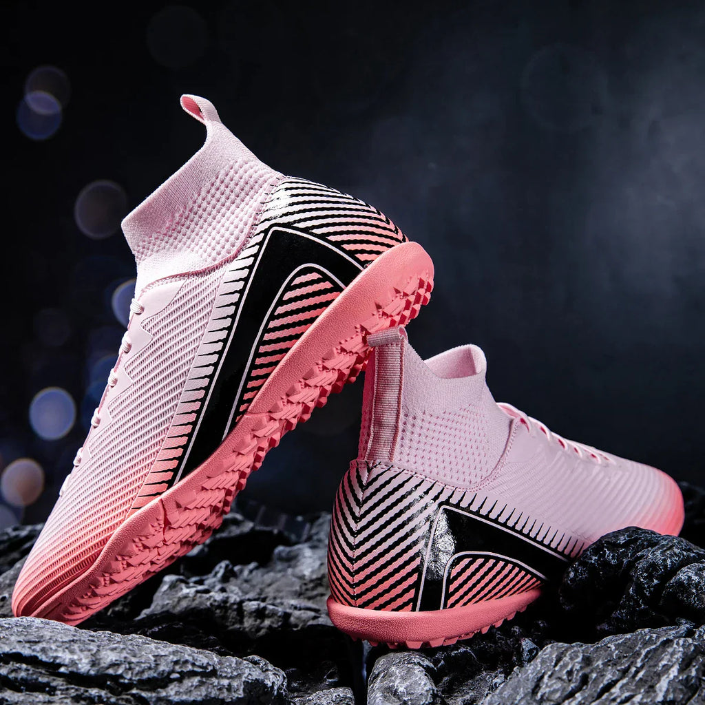 High Performance Adult Soccer Shoes Unisex for Outdoor Indoor Artificial Grass with Studs football shoes for boys  Sole spikes