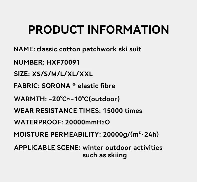 Brand Men Women Ski Jacket Winter Warm Windproof Waterproof Ski Suit Outdoor Sports Snowboard Coat Splicing double plate