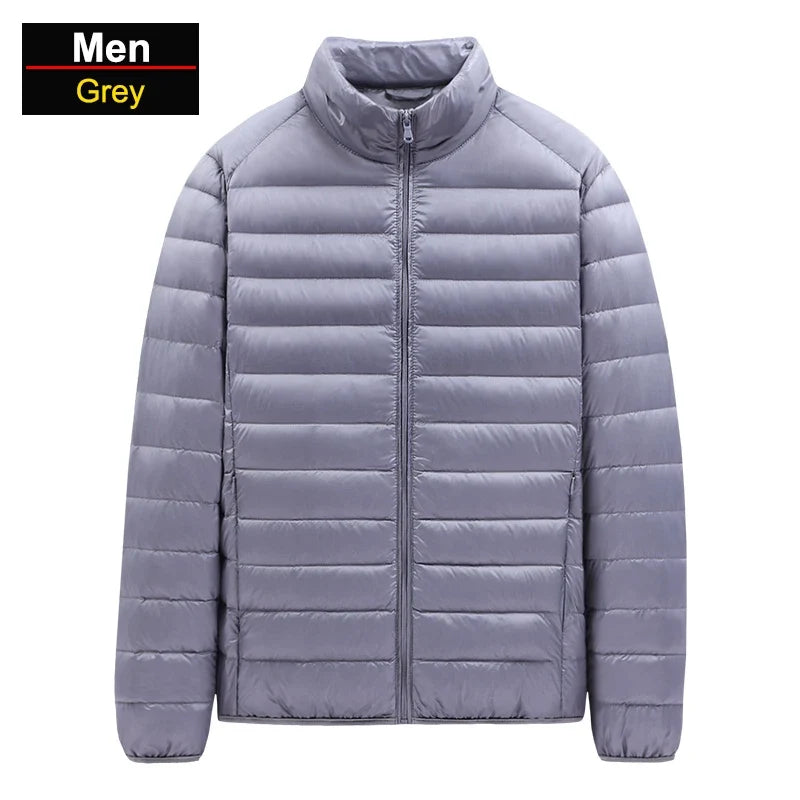 50% Down Jackets Men's Ultralight Hiking Camping Trekking Winter Coat Outdoor Windproof Warm Puffer Jacket Packable