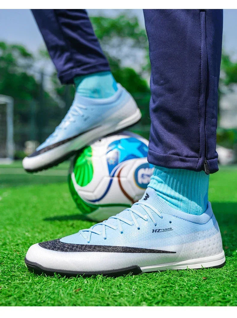 New Men Soccer Shoes Hot Sale Women Professional Football Boots Futsal Cleats Ultralight Unisex High-quality TF/FG Sneakers