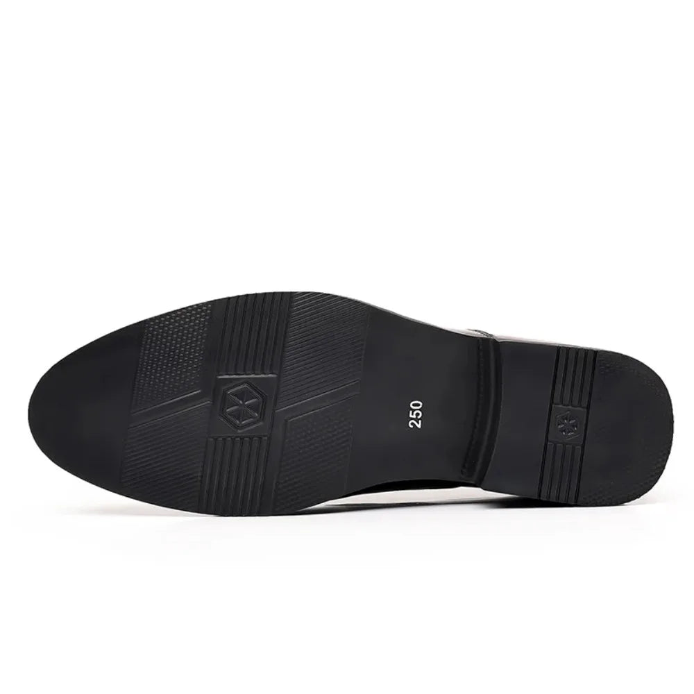 Leather Shoes For Man Genuine Leather Casual Shoes Fashion Business Oxford Shoes High Quality Designer Work Shoes