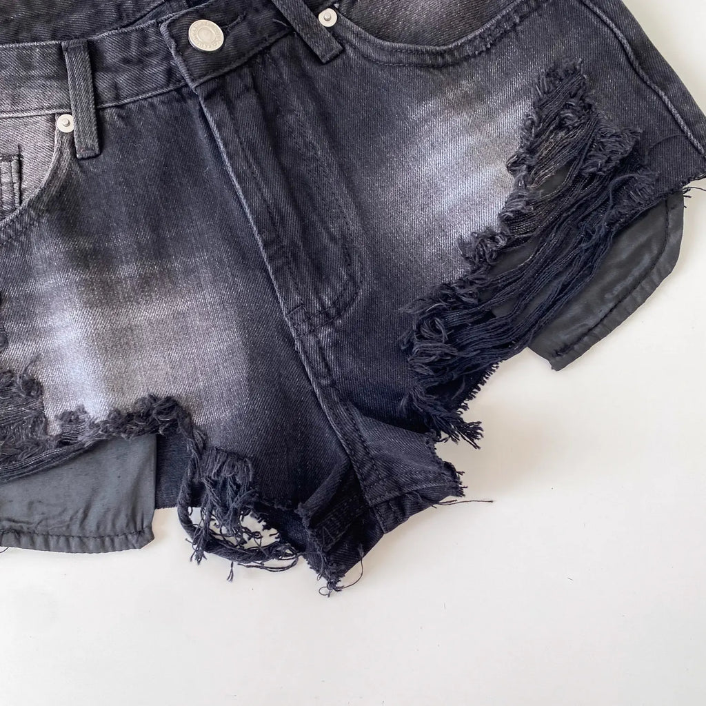 SINGREINY American Retro Camouflage Mini Shorts 2026 Ladies Hollow Out Slim Beach Pants Hot Girl Sexy Print Denim Shorts
