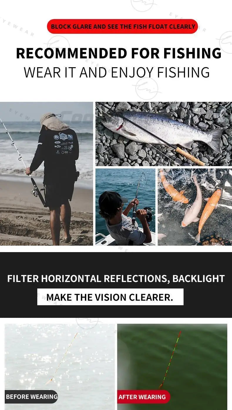 Classic Photochromic Sunglasses Polarized Man Day Night Vison Glasses Woman Chameleon Lens For Driving Goggles Male
