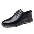 Summer Men's Leather Sandals Shoes Lace Designer Business Black Fashion Casual Shoes Male Black Groom Lace Wedding Shoes Man