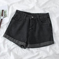 Summer Female Classic Korean Thin Jeans Women Fashion High Waist Short Pants Hot Sale Girls Casual Denim Shorts