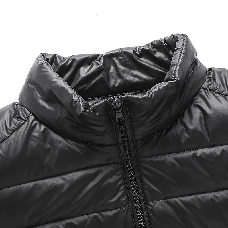 50% Down Jackets Men's Ultralight Hiking Camping Trekking Winter Coat Outdoor Windproof Warm Puffer Jacket Packable