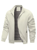 Men's Jackets, Casual Outerwear, New Trendy Jackets for Spring and Autumn, Suitable for Seasonal Changes, Sports, Running, Walking, Shopping, and Casual Wear