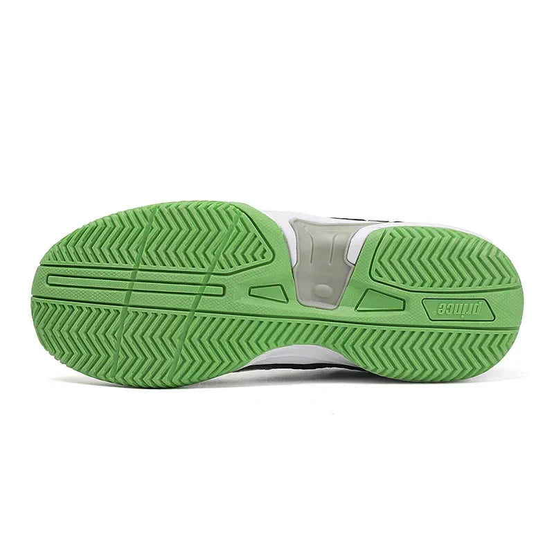 Professional Leather Men Badminton Shoes Couple Anti-Slip Training Sneaker Lightweight Women Tennis Shoes Volleyball Sport Shoes