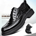 Business Formal Black Lace-up Style Leather Shoes for Men Spring Autumn New Designer Dress Shoes Male British Style Wedding Shoe