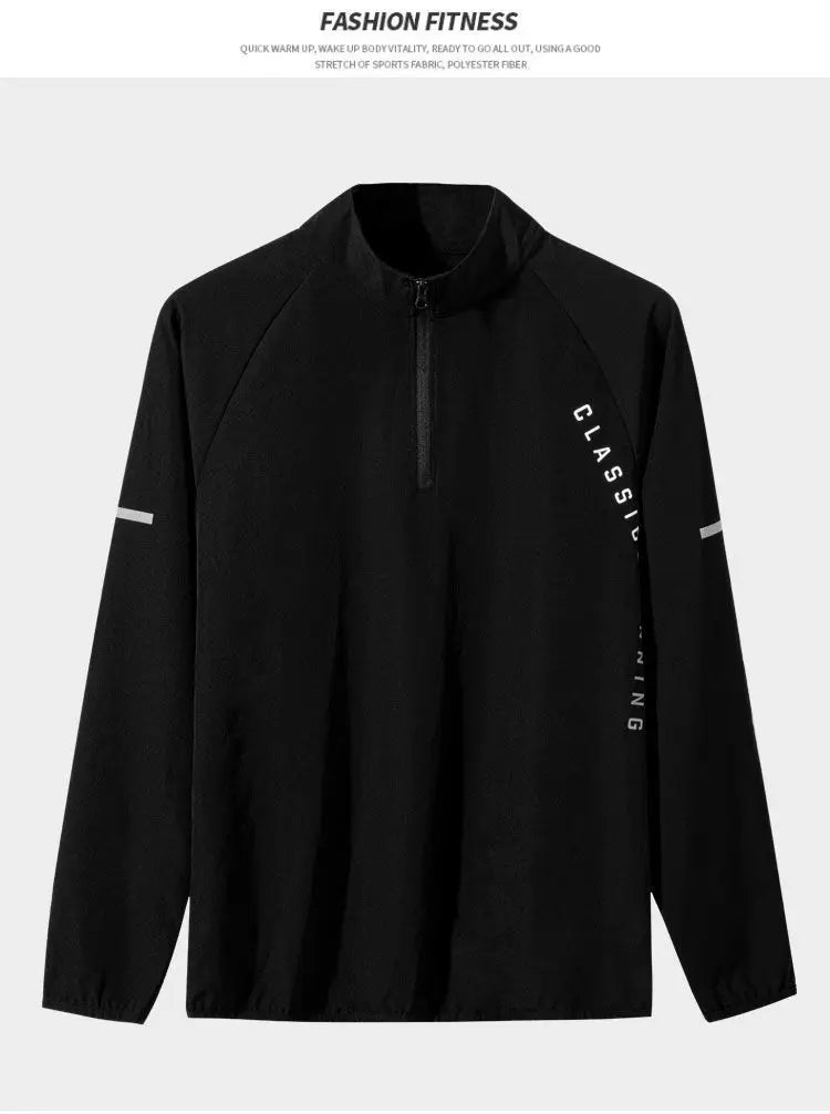 Korean Casual Sports Suit Men's and Youth Sportswear Sets Breathable Running Suit Long Sleeve Pants Fitness Basketball Suit
