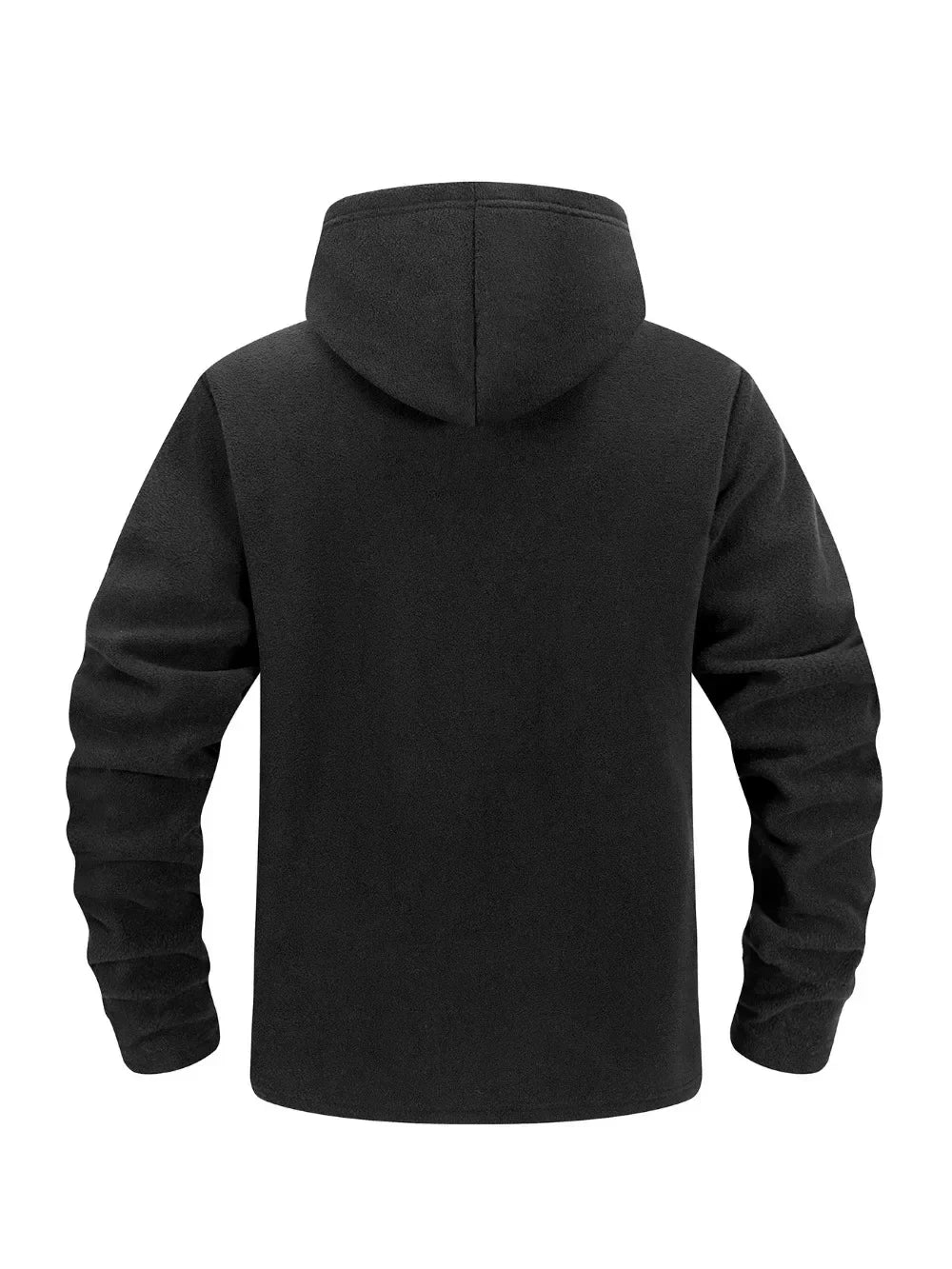 Men's Tactical Jacket Autumn Winter Thickened Warm Hooded Jackets Coats Outdoors Sports Full Zip Up Hoodies Hiking Outwear