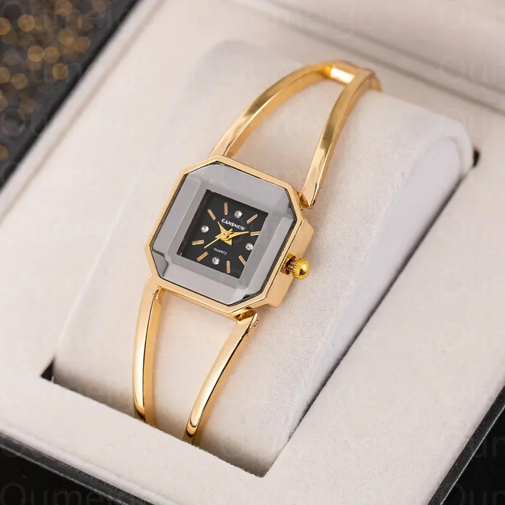 Simple Style Watch Women Top Brand Luxury Hollow Analog Quartz Wristwatches Fashion Elegant Ladies Watch Clock Gift reloj Mujer