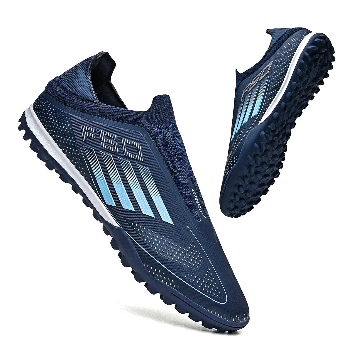 New Men Soccer Shoes Outdoor Sport Football Boots Training Boys Breathable Cleats Adult Long Spikes Non Slip Match Comfortable