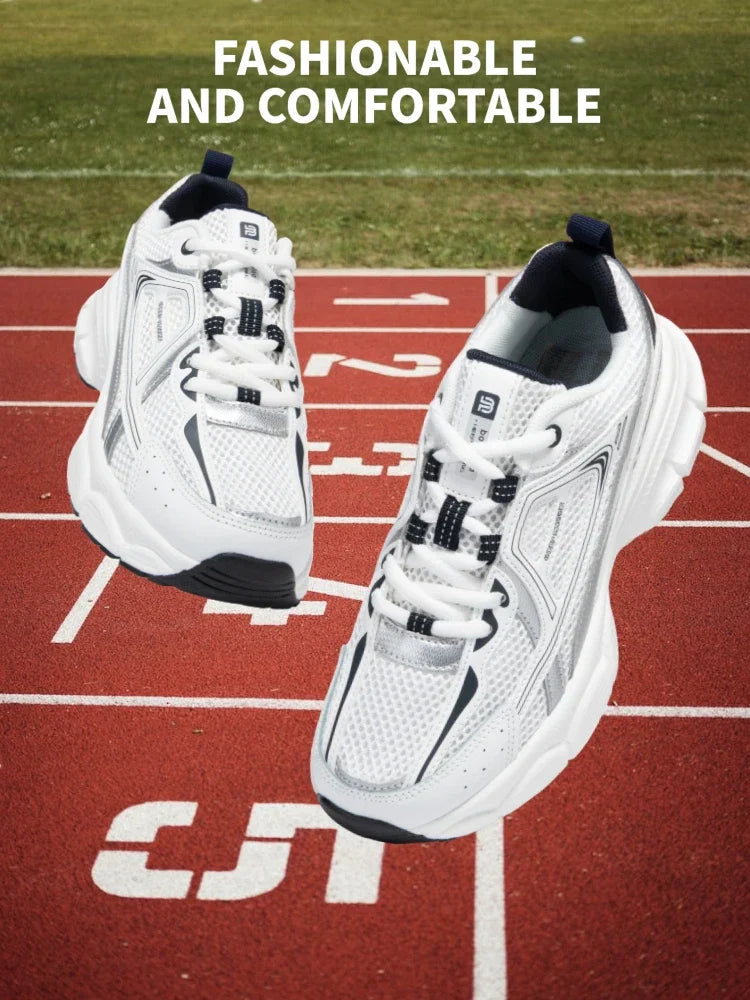 Women Sports Shoes Outdoor Lightweight Breathable Jogging Sneakers Female Casual Mesh Anti-slip Lace Up Running Shoes