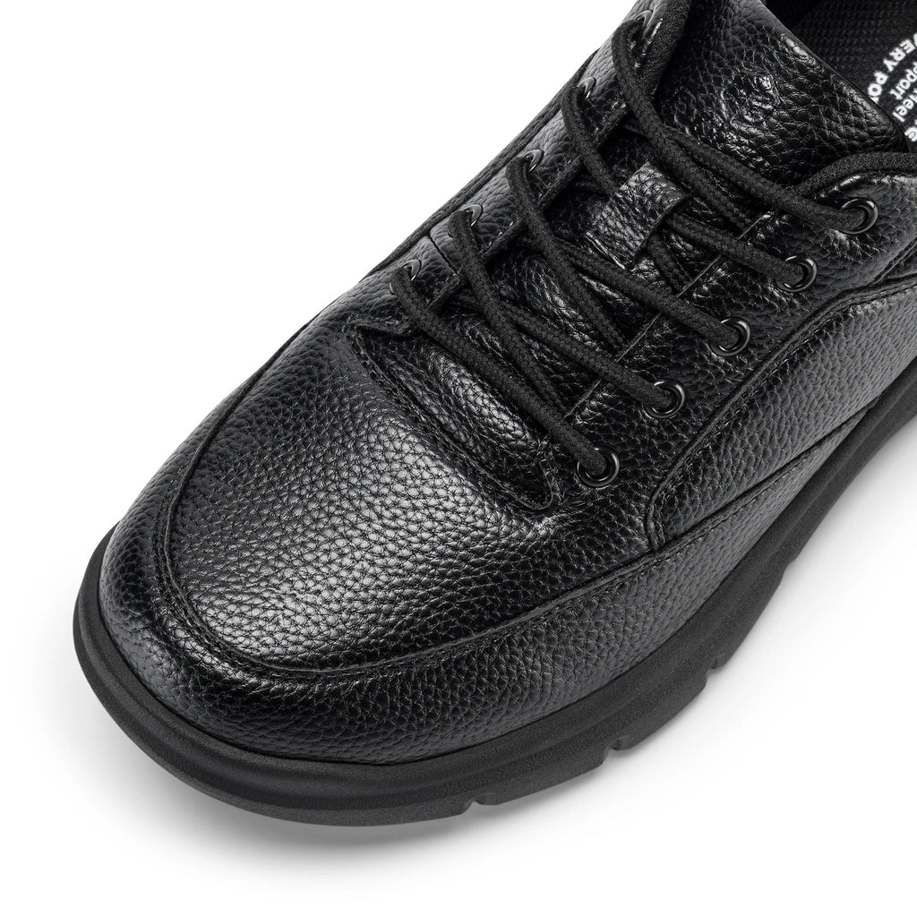 Wide Version Men's Leather Shoes Walking Shoes Oxford Shoes For Formal Business Shoe Comfortable All Day Wear