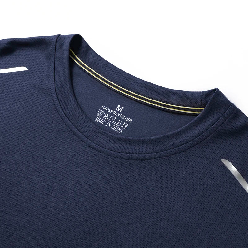 CHRLCK Men's Hiking Quick Drying T-shirts Breathable Camping Running Fishing Soft Elasticity Long Sleeve Tees Summer Autumn