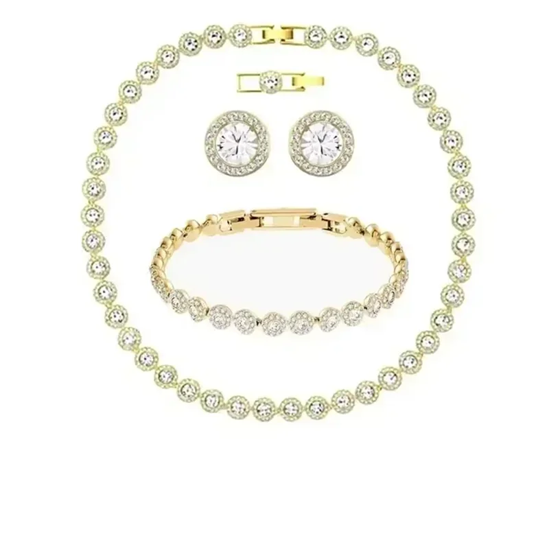 2025 New Classic Luxury Angel Set, Necklace, Bracelet, Earrings, Multi Functional and Beautiful - Valentine's Day Gift