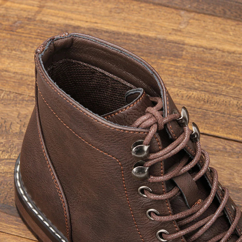 Vintage Classic Ankle Boots For Men