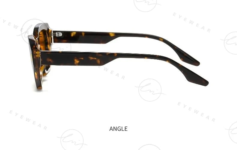 2024 Trending Cat Eye Polarized Sunglasses For Women Fashion TR90 Ladies Eyewear UV400 High Quality Gafas de sol