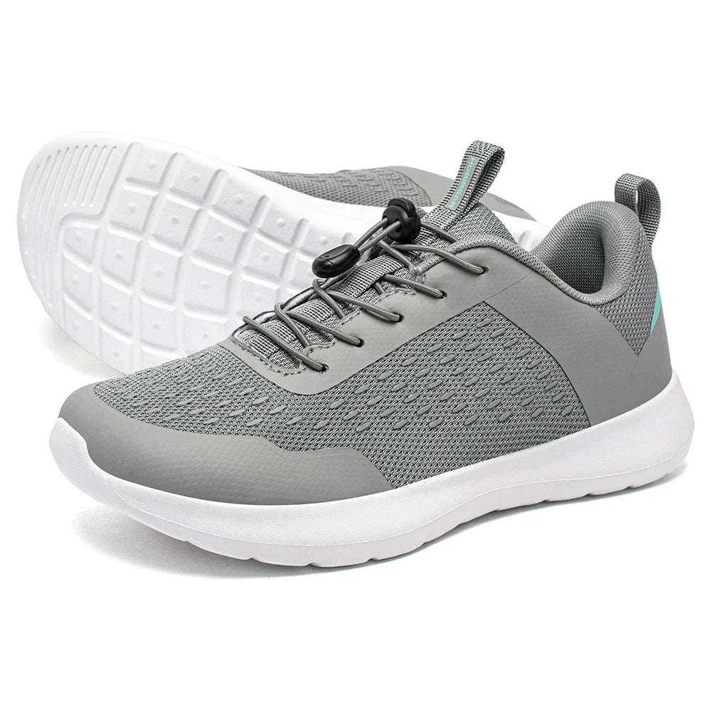 Wide Toe Running Shoes for Men Women Elastic Band Non Slip Sneakers Comfortable Walking Shoes