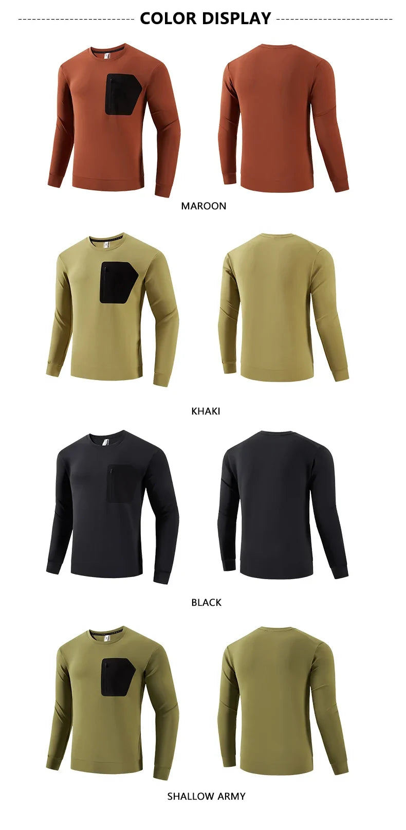 2026 spring high quality outdoor sports running cycling mountaineering long sleeve T-shirt sports lining base shirt Tops