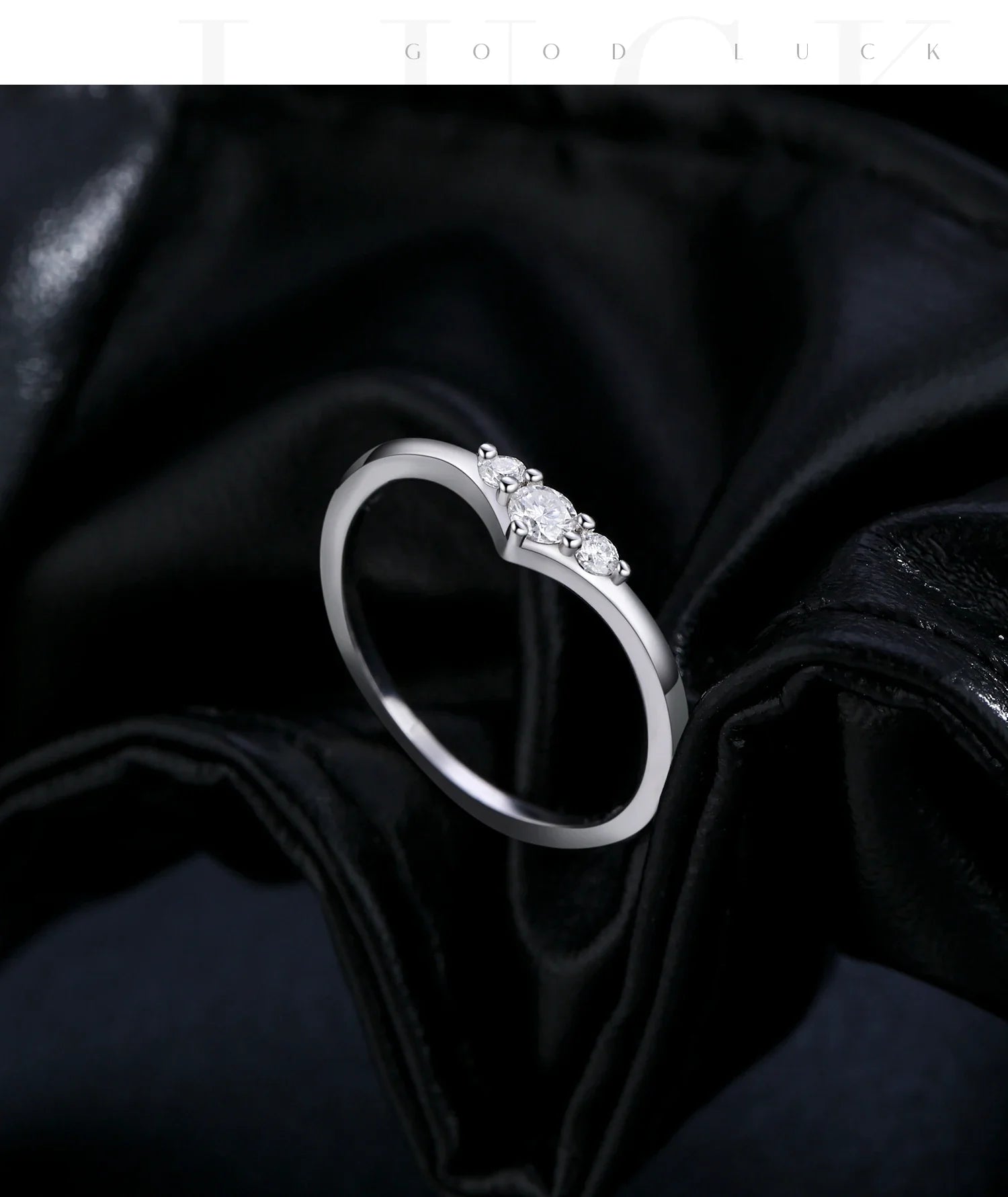 Simple Eternity Moissanite Ring 925 Sterling Silver Sparkling Simple Thin Wedding Band Rings For Women Fine Jewelry Gift