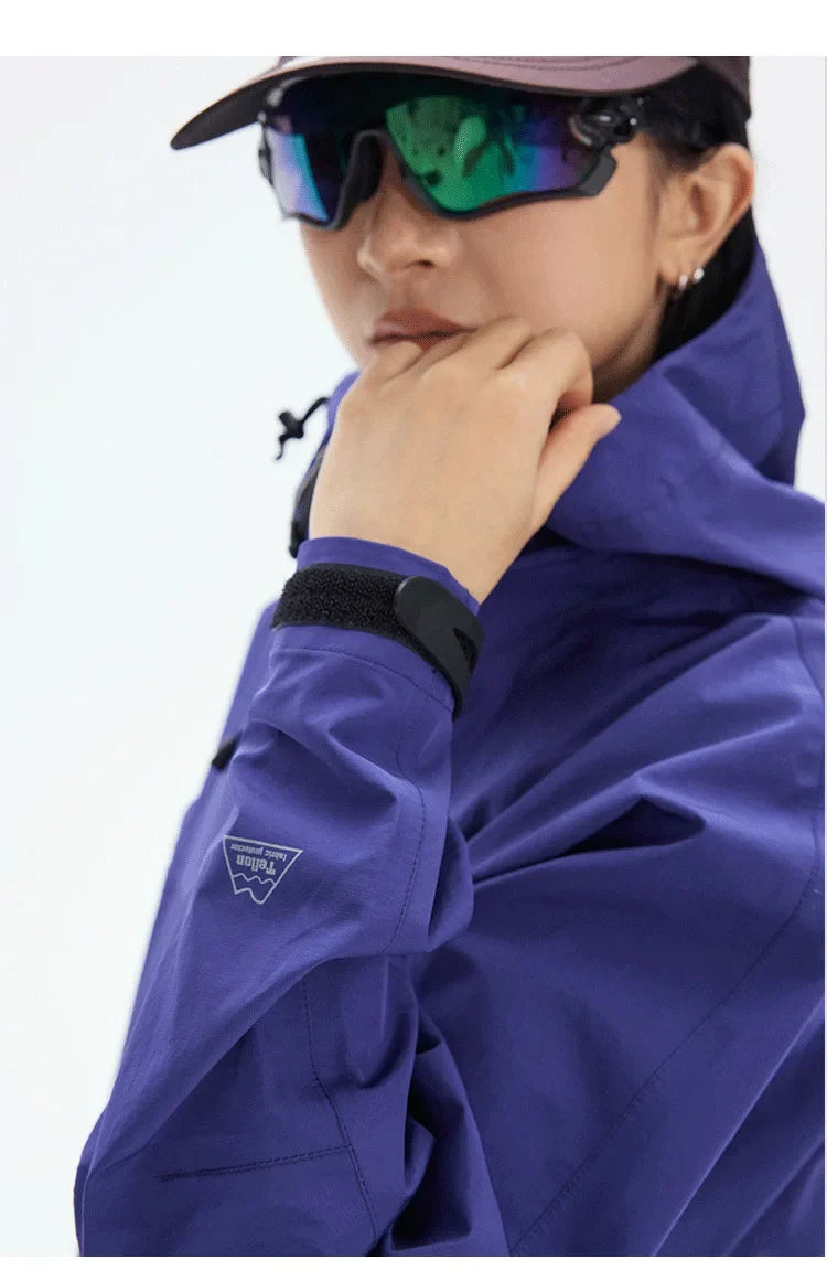 TripleGuard HardShell Sealed Outdoor Waterproof Jacket - Premium Multi-Pocket Heavy-Duty Mountain Utility Workwear Unisex