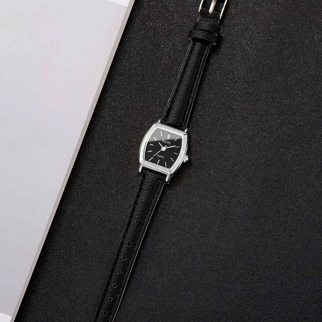 Fashion Women Watches Casual Small Dial Leather Strap Womens Quartz Watch Reloj Mujer Girls Clock（Without Box）